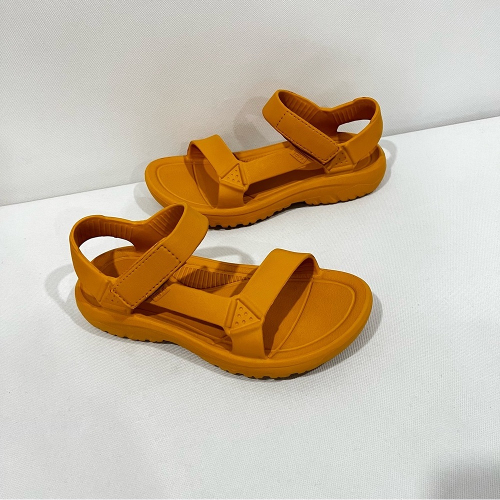 Teva Women's Mustard Yellow Adjustable Strap Sandals